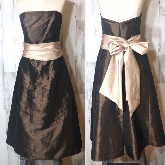 chocolate bridesmaid dresses